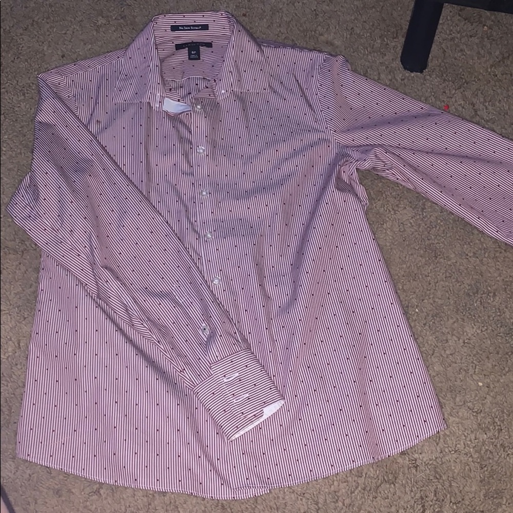 Lands end button up size 6p